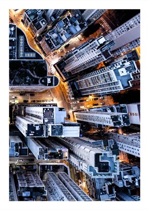Framed Hongkong II Print