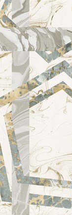 Framed Terrazzo II Print