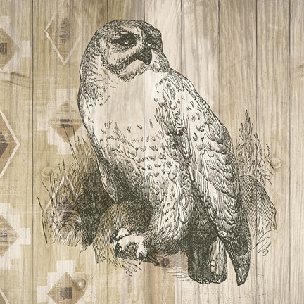 Framed Natural History Lodge II Print