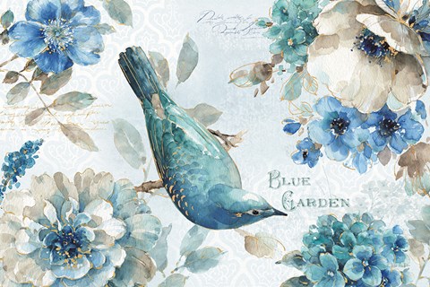 Framed Indigold VIII Print