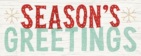 Framed Holiday on Wheels XVII Print