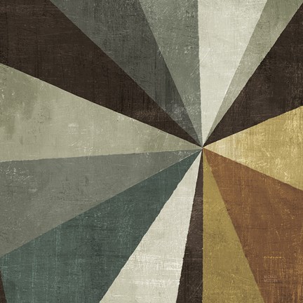 Framed Triangulawesome Square II Print