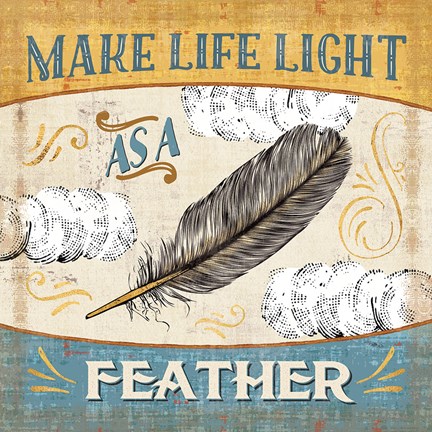 Framed Great Journey VIII Print