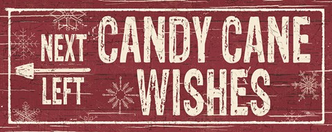 Framed Christmas Signs VI Print