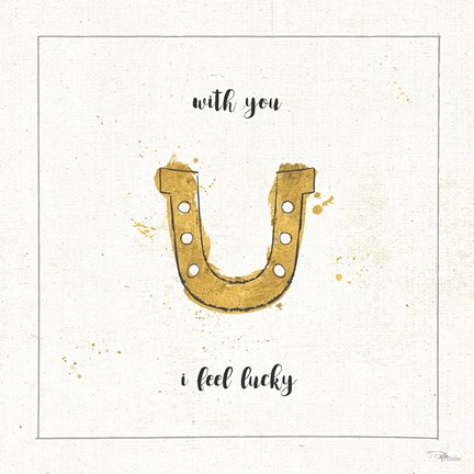 Framed Lil Memos X Cursive Print