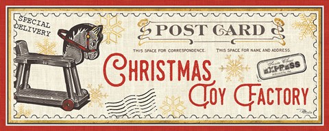 Framed North Pole Express VII Print