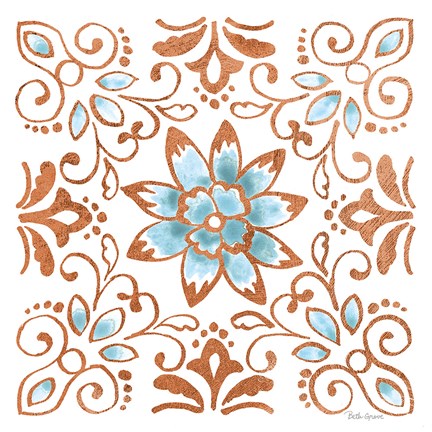 Framed October Garden XI Print