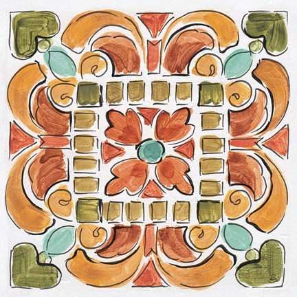 Framed Tuscan Breeze VIII Print