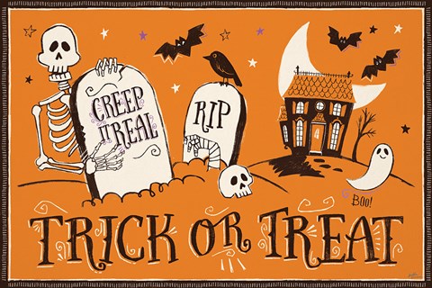 Framed Spooktacular XI Print