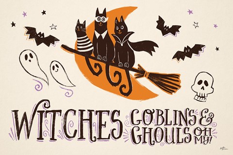 Framed Spooktacular I Print