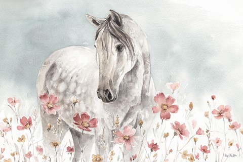 Framed Wild Horses I Print