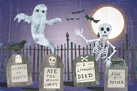 Framed Gravetown V Print