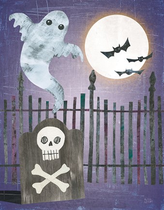 Framed Gravetown III Print