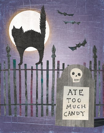 Framed Gravetown II Print