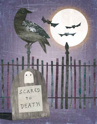 Framed Gravetown I Print