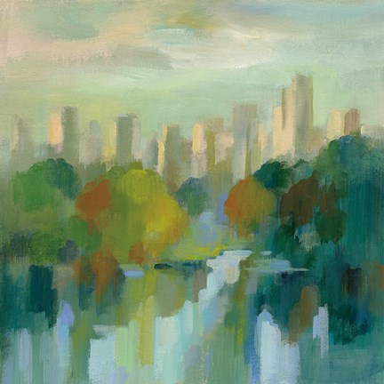 Framed Manhattan Sketches IV Print