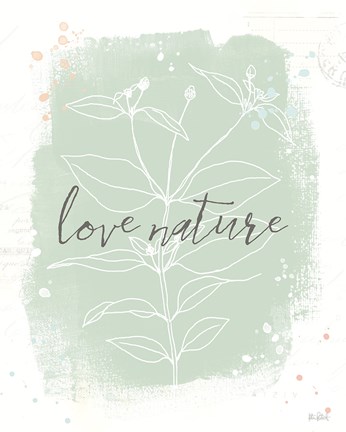 Framed Organic Lines IV Print