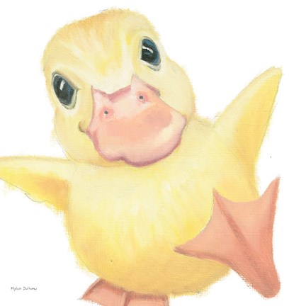 Framed Farm Friends II Print