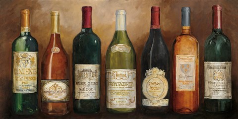 Framed And the Winner Is Bottle Print