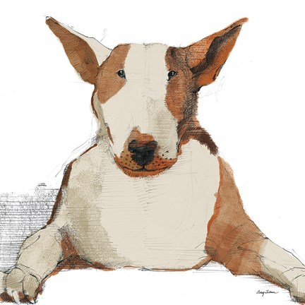 Framed Orpheus Watercolor Print