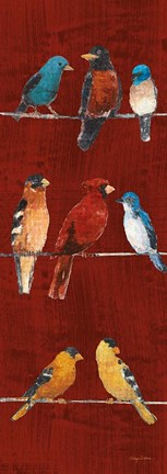 Framed Usual Suspects Panel VII Print