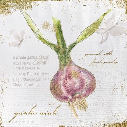 Framed Garden Treasures XI Print