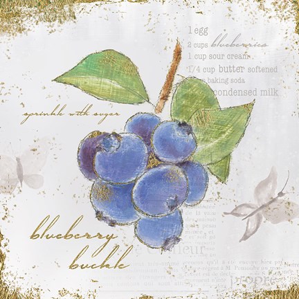 Framed Garden Treasures V Print