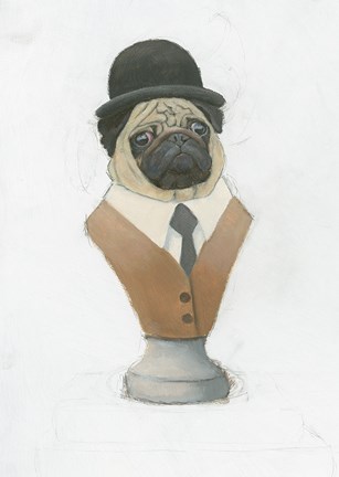 Framed Canine Couture III Print