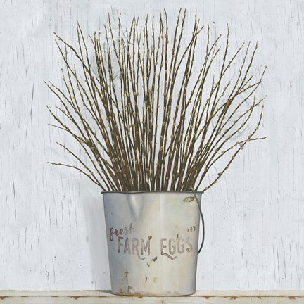 Framed Early Spring Farm Print