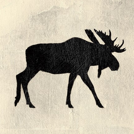 Framed Neutral Lodge III v2 Print