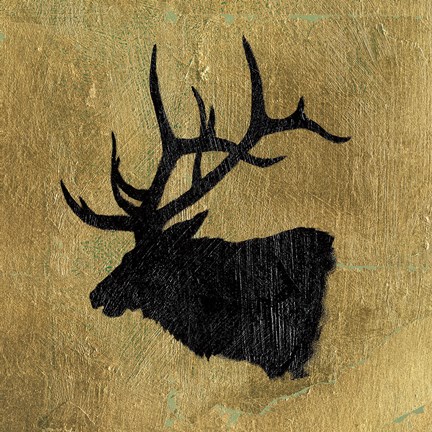 Framed Golden Lodge V Print