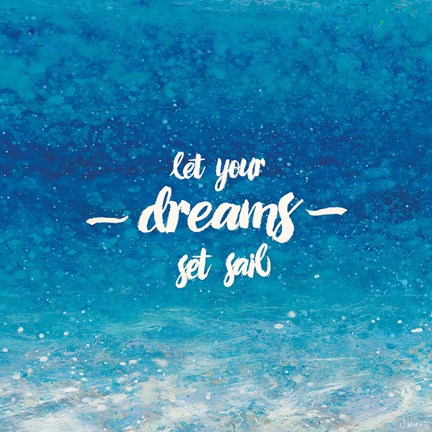 Framed Unerwater Quotes II Print