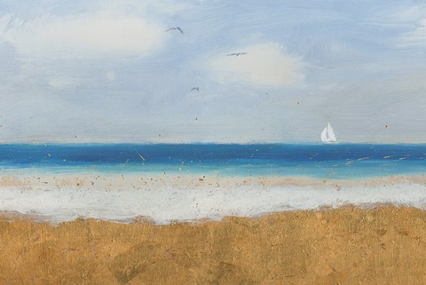 Framed Beach Horizon Print