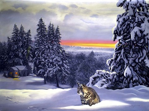 Framed Three To Make Ready Print