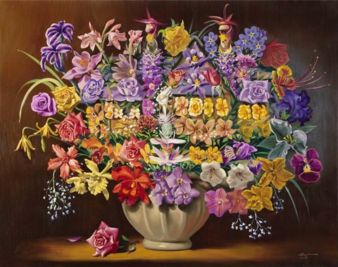 Framed House Plants Print