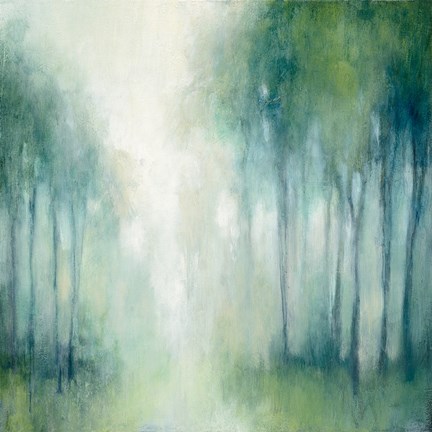 Framed Walk in the Woods Print