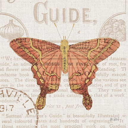 Framed Bookshelf Botanical X Print