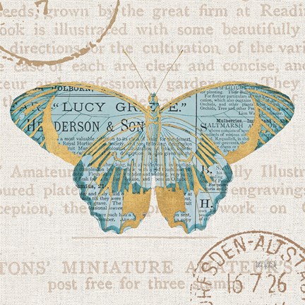 Framed Bookshelf Botanical VIII Print