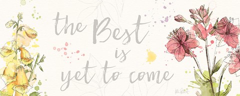 Framed Floral Splash VI Print