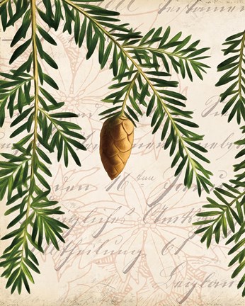 Framed Vintage Noel IV Print