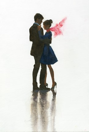 Framed Embrace II Print