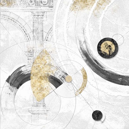 Framed Orbite Stellari Print