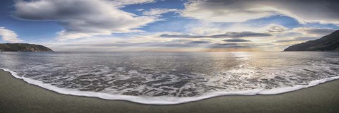 Framed Onda del Mattino Print