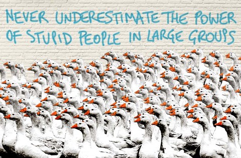 Framed Never Underestimate... Print