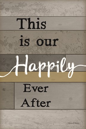 Framed Happily Ever After Print