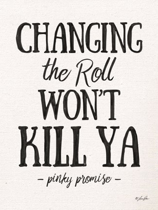 Framed Changing the Roll Print