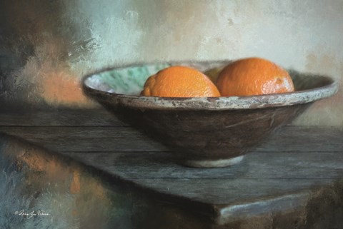 Framed Orange Still Life Print