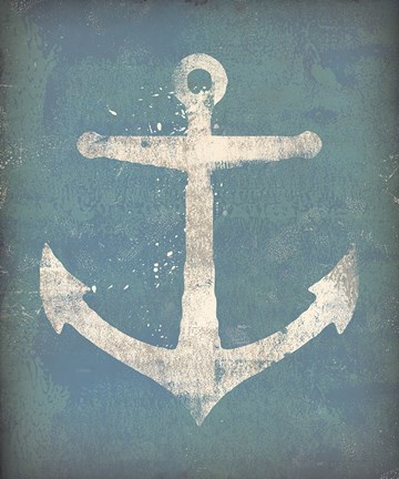 Framed Anchor v2 Print
