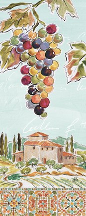 Framed Tuscan Breeze V Print