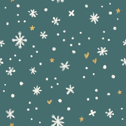 Framed Christmas Bloom Step 05C Print